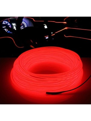 Astraled Kırmızı Universal Ip Neon LED Araç Içi Aydınlatma 12V LED Ip Formlu Trim 2 Metre