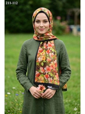 Sharell Bambu Kraş Pamuk Şal (Siyah) 211-112
