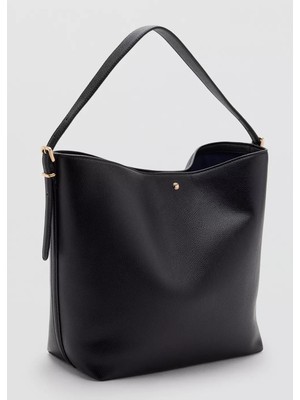 Mango Büyük Tokalı Büyük Boy Bucket Çanta