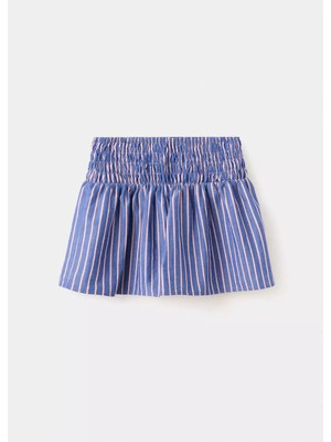 MANGO Kids Çizgili koton etek