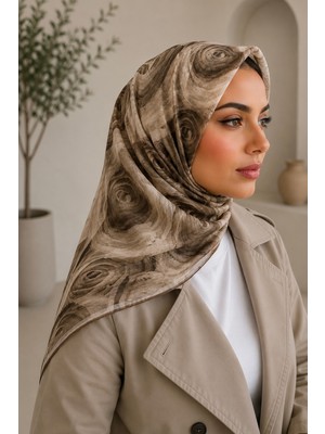 İmaj Butik Vizon Pamuklu Soft Eşarp
