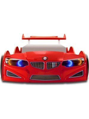 İnegöl'den Eve Bmw Arabalı Yatak - Işıklı