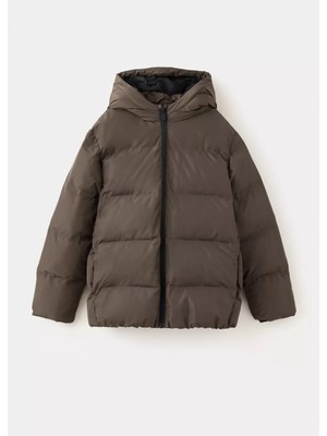 Mango Kapüşonlu Kapitone Anorak