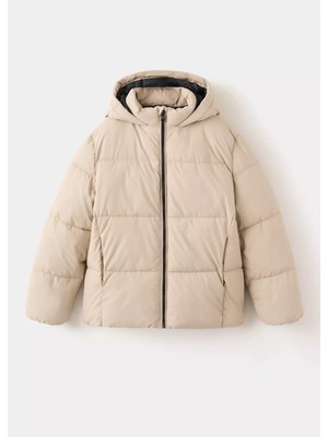 Mango Kapüşonlu Kapitone Anorak