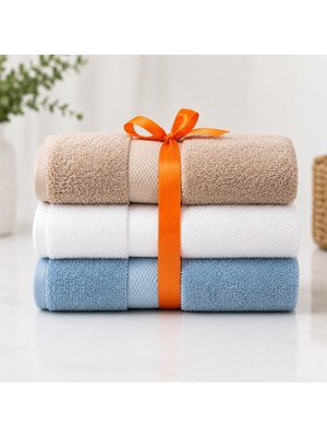 Özdilek -Woven 3 Lü Set- Süper Yumuşak El ve Yüz Havlusu (50X90)