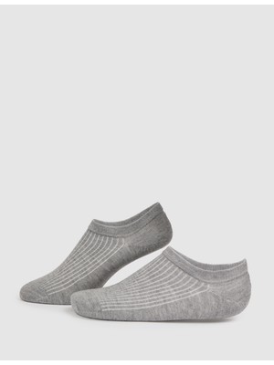 Pierre Cardin Erkek Açık Gri Melanj Çorap 50325812-VR091