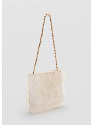 Mango Deniz Kabuğu Clutch Çanta