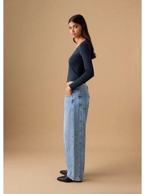 Mango Orta Belli Balon Jean Pantolon