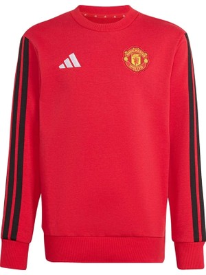 Adidas Çocuk Sweatshirt "manchester United Kids Crew Sweat" KG6341