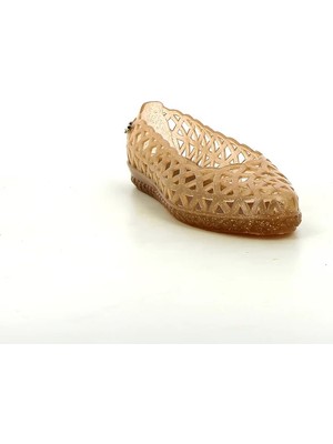 Meduse Jutam Crepe Paillete - Kahverengi Kadın Sandalet