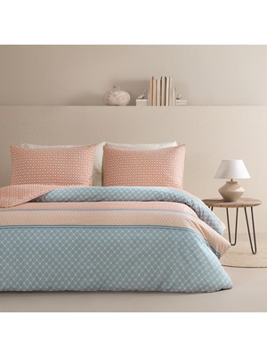 Dormy Home Hilaris Tek Kişilik Pamuklu Nevresım Seti - Pembe