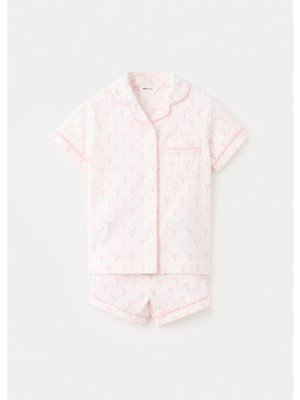 Mango Desenli Şort Pijama