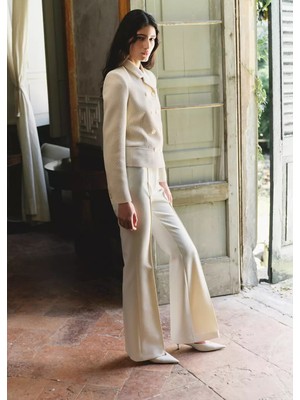Mango Kısa Kruvaze Blazer Ceket
