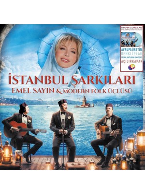 Modern Folk Üçlüsü Istanbul Şarkıları Renkli Plak Türk Müziği Albümü