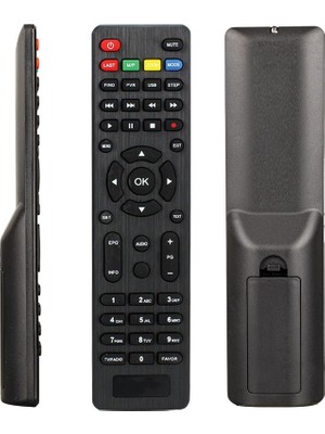 Poke Mersat H4 Rowell RVL-8800 Techstar Slim Uydu Kumanda PK-7094
