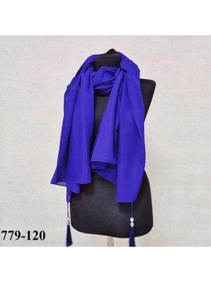 Moda Akyüz Imameli Düz Renk Şifon Şal Parlement 779-120