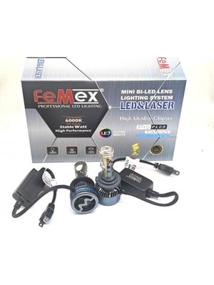 Femex Mini Bi-Led Femex H7 Pro Plus Excluscsp Lextar Chips 55W