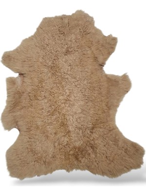 Ottoman Pouffe Hakiki Gerçek Deri Kıvırcık Tüylü Tigrado Koyun Postu 65X80CM, Video No: 7