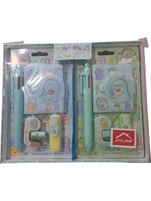  joyland kreatif kırtasiye seti (dinozor)-2/s jy-0103-02 (karışık renk 1 adet)