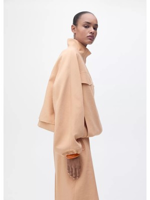 Mango Cepli Oversize Lyocell Ceket