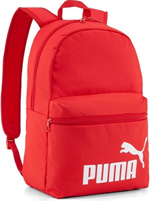 Puma Puma Phase Backpack Sırt Çantası-En: 30 Cm, Boy: 44 Cm, Derinlik: 14 cm 09116445 Kırmızı