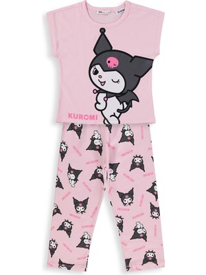 Kuromi 2-5 Yaş Pijama Takımı - Pembe