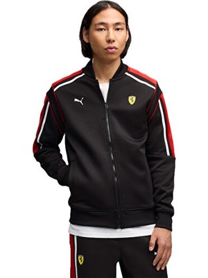 Puma Ferrarı Mt7 Track Jkt Erkek Günlük Ceket 63705701 Siyah