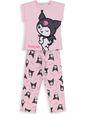 Kuromi 6-9 Yaş Pijama Takımı - Pembe