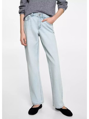 Mango Düz Kesim Jean Pantolon