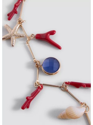 Mango Charm Detaylı Kolye