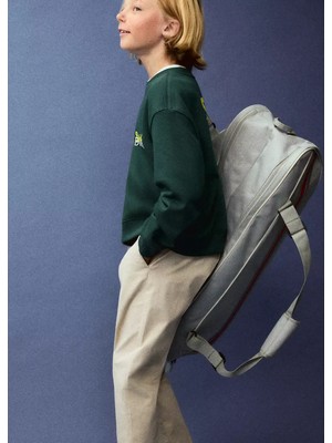 MANGO Kids Kıvrık chino pantolon