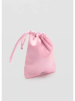 Mango Saten Büzgülü Pouch