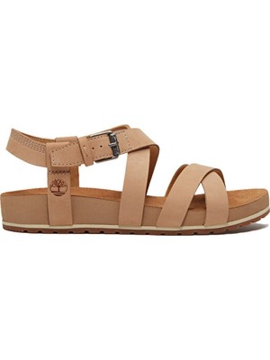 Timberland Malibu Waves Kadın Sandaleti TB0A2QTFEN31 Bej