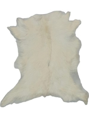 Ottoman Pouffe Hakiki Oğlak Derisi Gerçek Deri Post 53X69CM, Posteki Ev Dekorasyon Fikirleri