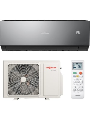 Viessmann SWAA200MHA050 R32 Vitoclima 200-S/HE Trend Black A++ 18000 Btu Inverter Duvar Tipi Klima Montaj Dahil