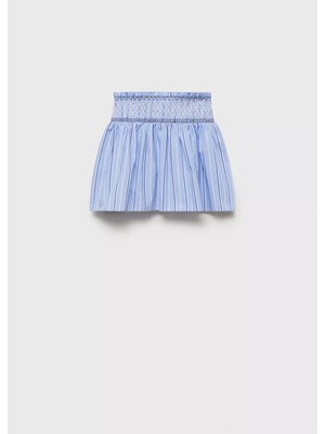 MANGO Kids Pileli kısa etek