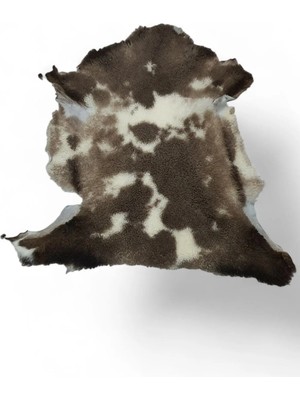 Ottoman Pouffe Hakiki Gerçek Deri Koyun Postu 67X62CM (044) '' Dana Inek Posteki Ev Dekorasyon Fikirleri