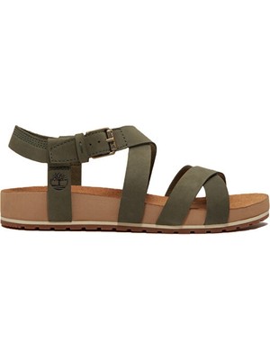 Timberland Malibu Waves Kadın Sandaleti TB0A2QTFEO61 Yeşil