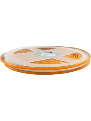 12V 3mm Ince Esnek Cob Şerit LED Turuncu 400 Ledli IP20 5m