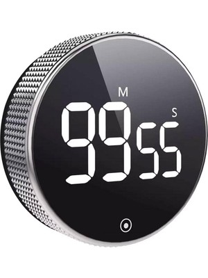 Wmool Manyetik Zamanlayıcı Dijital Zamanlayıcı Pişirme Duş Kronometre Manuel Elektronik Çalışma Sayaç Geri Sayım V9G9 LED Alarm Hatırlatmak