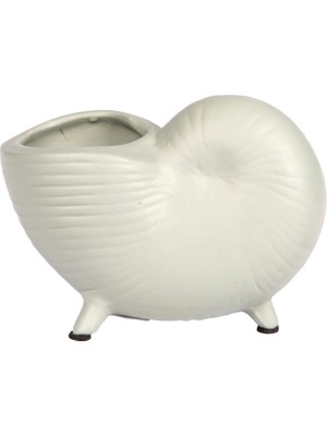 Herdekora Dekoratif Seramik Vazo Troya Mint Yeşili 15X9 Cm.
