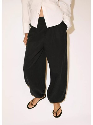 Mango Lyocell Şalvar Pantolon