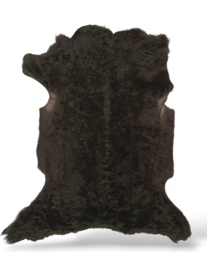 Ottoman Pouffe Hakiki Koyun Derisi Özel Ipek Serisi 57X68CM, Ipeksi Yumuşaklık ve Parlaklık, Dana Deri Posteki