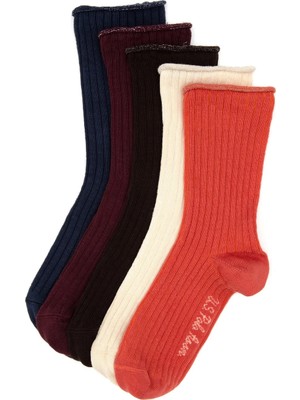U.S. Polo Assn. Kadın Soket 5'li Çorap OVER-SK25
