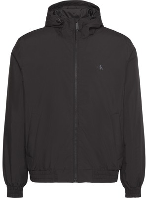 Calvin Klein Ls Hooded Rıpstop Harrıngton Jkt
