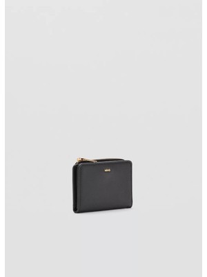 Mango Saffiano Görünümlü Küçük Boy Cüzdan