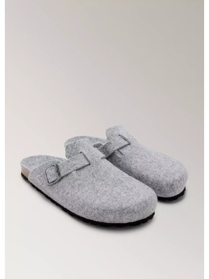 Mango Keçe Clog Terlik