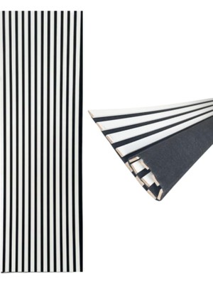 AyrStore Decoala Akustik Duvar Paneli, Teak Rengi, Ses Yalıtımlı, Modern Stil, 60X275 Cm, 9mm Kalınlık,