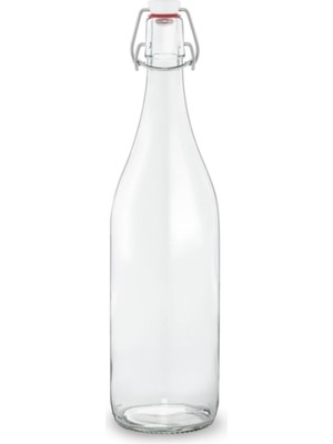 AyrStore Le Parfait Kilitli Kapaklı Sızdırmaz Cam Şişe 1l