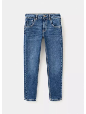 Mango Pamuklu Skinny Fit Jean Pantolon